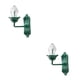 thumbnail image 4 of Bewildely Modelo de luces de pared, lámparas de cristal, iluminación de montaje interior, decoración del hogar con Pedestal de acero inoxidable, B 2piezas Bewildely CBP232511, 4 of 6