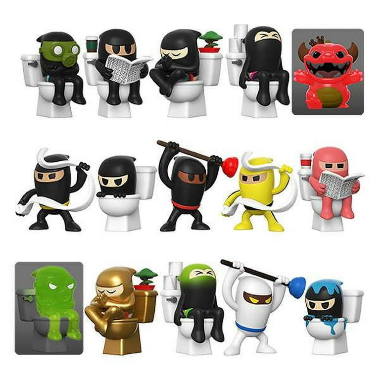FUNKO PAKA PAKA Toilet Ninjas One Random Figure Per Purchase Funko Gifts Walmart