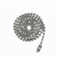 thumbnail image 1 of Glory Qin 30 Inches Stainless Steel Ball Chains & Matching connectors (#8, 5 Packing), 1 of 4