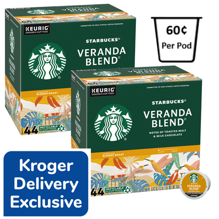 Starbucks® Veranda Blend® Blonde Roast K-Cup® Coffee Pods