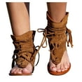 thumbnail image 2 of Sandalias con borlas bohemias Retro para mujer y niña, zapatos de playa romanos, botas Wmkox8yii  shjk135, 2 of 3
