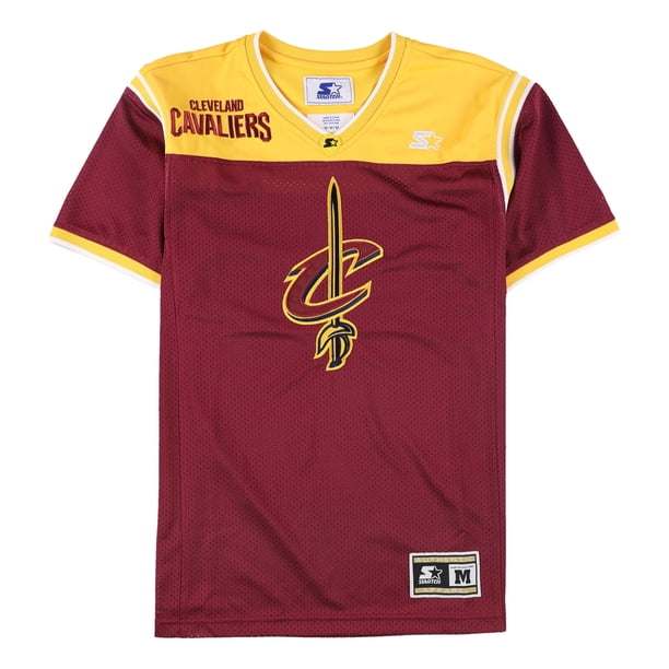 Camiseta STARTER de los Cleveland Cavaliers para hombre rojo extragrande