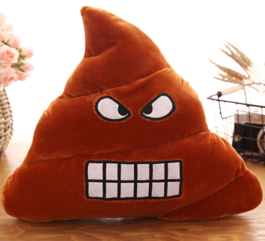 1Pcs Poop Poo Family Emoji Emoticon Pillow Stuffed Plush Soft Cushion Doll Toy 