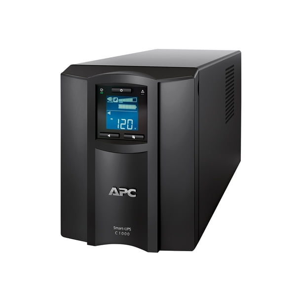 APC Smart-UPS C SMC1000C - UPS - AC 120 V - 600 Watt - 1000 VA - RS-232, USB - Connecteurs de Sortie: 8 - Canada, États-Unis - Noir - avec APC SmartConnect - pour P/N: SMC1500-2U