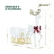 thumbnail image 4 of Decoración Navideña Iluminada Esquimal, Adorno Navidad con Luz Led para Exterior e Interior (Reno y Trineo), 4 of 7