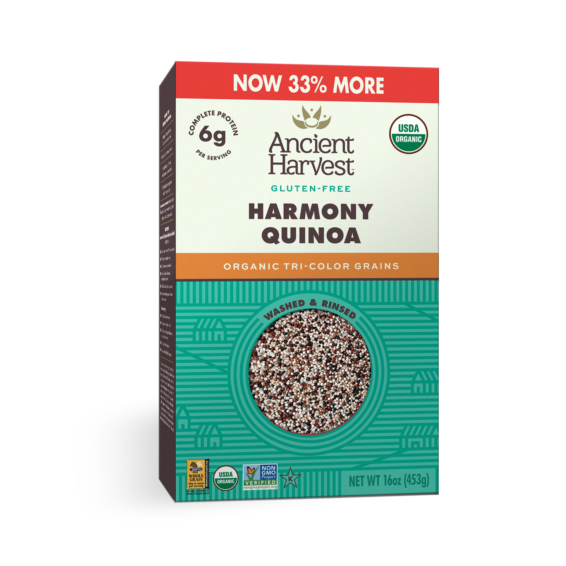 Ancient Harvest Harmony Quinoa, 16oz, Organic, Gluten-Free
