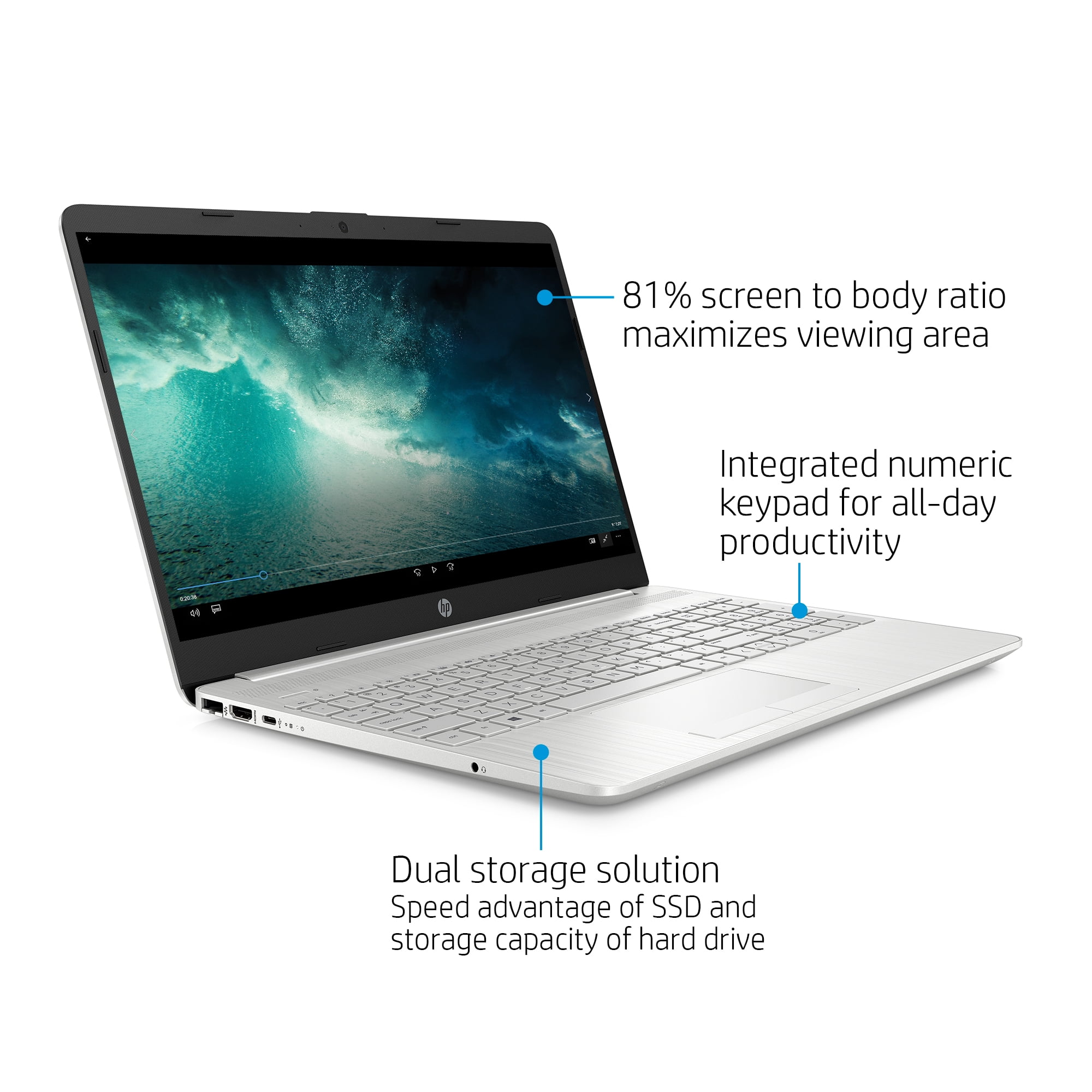 HP 15, Ryzen 3 3250U, 4GB SDRAM, 1TB+128GB SSD, Win10, 15 HP 15, Ryzen 3 3250U, 4GB SDRAM, 1TB+128GB SSD, Win10, 15