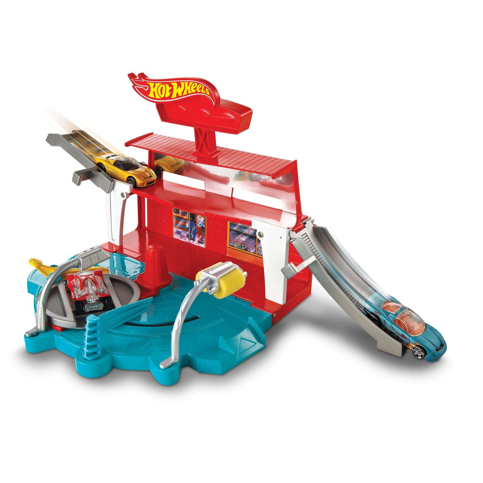 hot wheels ultimate garage with car wash