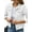 White, variant on Jean Jackets for Women Basic Long Sleeve Button Down Denim Jacket Cropped Fashion Jean Jacket Earth Yellow M