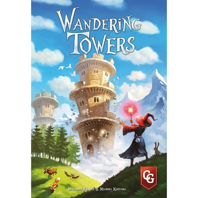 Juego de mesa Capstone Games Wandering Towers Strategy para 6 jugadores