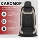 thumbnail image 3 of Funda para Asiento de Auto CAROMOP Malla 3D Transpirable para 2 Asientos Frontales, 3 of 7