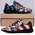 thumbnail image 3 of Jesus2024 Our Only Hope American flag Shoes Sneakers Black Size 8, 3 of 7