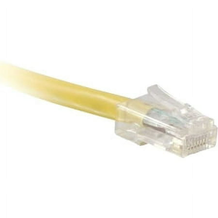 UPC: 0849171008817 | 7FT CAT5E YELLOW NON-BOOTED ENET PATCH CABLE
