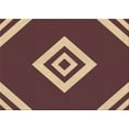 thumbnail image 1 of Ahgly Company Machine Washable Indoor Rectangle Transitional Orange Salmon Pink Area Rugs, 7' x 9', 1 of 7