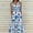 Light Blue, variant on Royisotas Womens Floral Dress Sleeveless Midi Summer Print V-neck Casual Dress for Women