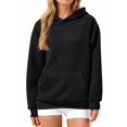 thumbnail image 2 of Womens Oversized Hoodies Waffle Sweatshirts Fall Fashion Pullover Sweaters Winter Clothes, 2 of 9