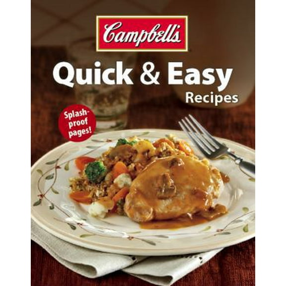 Pre-Owned Campbell's Quick & Easy Recipes (Hardcover-spiral) 160553725X 9781605537252