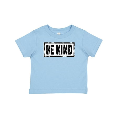 

Inktastic Be Kind Weathered Stencil in Black Gift Baby Boy or Baby Girl T-Shirt