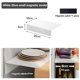 thumbnail image 2 of 2pc Punching-Free Extension Plate Household Refrigerator Side Widening Extension Storage Shelf Narrow 20x10cm, 2 of 5