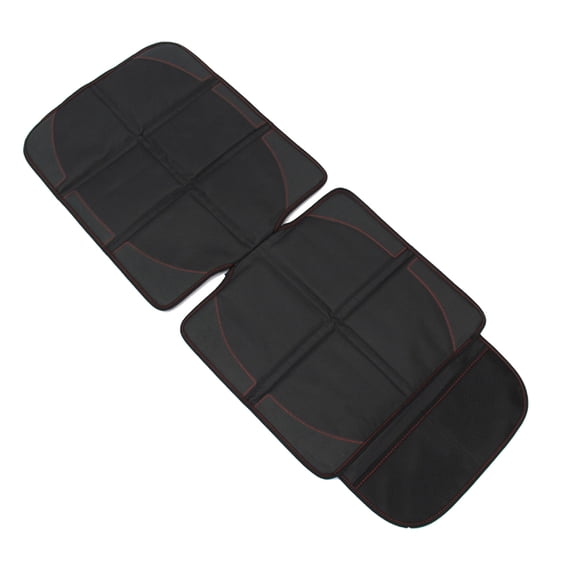 Car Seat Protector Waterproof Non Slip Thickened Padding Automotive Seat Cover Mat with Mesh Pockets for Child Baby Pets