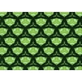thumbnail image 1 of Ahgly Company Machine Washable Indoor Rectangle Transitional Green Area Rugs, 2' x 5', 1 of 7