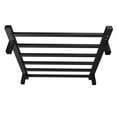 thumbnail image 3 of Heated Towel Rack For Bathroom, 6-Bar Towel Warmer Wall Mounted, Constant Temperature Heating, Stainless Steel Heated Towel Racks With Timer, 3 of 5