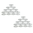 thumbnail image 4 of Shisuyan 20pcs Pixnor 2.1cm Clear Plastic Domestic Sewing Machine Bobbins, 4 of 8