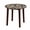 Brown, variant on Furnibear 35 Inch Round Dining Table for 4 with Rubber Wood Legs and Marble Textured Veneer Top for Kitchen and Dining Room, Brown