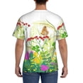 thumbnail image 2 of Naloa Plants and Insects Men's T-Shirt Sport T-shirt Men's Basic Tee Casual Men's Shirt, Round Neck, Short Sleeves - XX-Large, 2 of 5