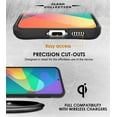 thumbnail image 4 of [PST] Samsung Galaxy A35 5G Étui Rigide, Dos Transparent Étui Hybride PC Mat TPU, 4 of 4