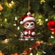 thumbnail image 2 of Xihbxyly Colgante de Coche Navideño de Gatito, Diseño de Gato Adorable, Adorno Dulce y Realista, Ideal para Decorar Árboles o Paredes, Perfecto para Regalos de Navidad, Decoración Festiva Del Hogar,, 2 of 2