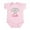 Petal Pink, variant on CafePress - 2 Dads To Be This Cute Infant Bodysuit - Baby Light Bodysuit, Size Newborn - 24 Months