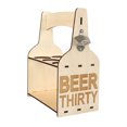 thumbnail image 1 of Estante de madera Natural para botellas de vino, soporte rústico de madera para botellas de cerveza, decoración para el hogar, cocina, almacenamiento de botellas de vino, 1 of 7