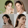 thumbnail image 6 of 3PCS Black Velvet Padded Headband, Elegant Soft Simple Solid Puffy Headbands, Vintage No Teeth Plain Thick Velvet Hair Band Hoops Holiday Elastic Hair Accessories For Women Teen Girls Casual, 6 of 8