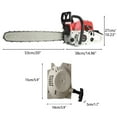 thumbnail image 5 of Floseru 58cc Gas Powered Chainsaw with 20 inch Bar and Chain 2.4KW 3.2HP 2-Cycle Engine Chain Saw Big Wood Cutting Tree Pruning, 5 of 10