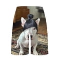 thumbnail image 4 of BVnarty Men's Summer Cartoon Animal Printed Casual Board Shorts, Daily Comfort Fit, Elastic Drawstring Waist Breathable Swim Pants Dark Gray XXL, 4 of 6