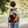 thumbnail image 6 of Lightweight Backpack Thanksgiving Turkey School Bag Travel Laptop Daypack for Men Women Casual Rucksack, 6 of 6