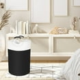 thumbnail image 3 of Fiudx Cesto de Ropa Sucia Grande de 82 L con Asas Largas Reforzadas, Cesta de Almacenamiento Independiente para Dormitorio y Baño., 3 of 5