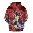 thumbnail image 4 of Yu-Gi-Oh Hoodie 3D Print Pullover Hooded Long Sleeve Sweatshirts Tops Blouse with Pocket for Mens Womens, 4 of 6