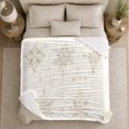 thumbnail image 5 of Winter Wonderland Elegant Snowflake, Festive Holiday Scene, Warm Flannel Blanket for Living Room and Family Room, Art Lovers Housewarming Gift, Festive Home Decor, 5 of 9