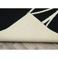 thumbnail image 4 of Garland Rug Grand Floral Black/Ivory Indoor Area Rug, 8' x 10', 4 of 5