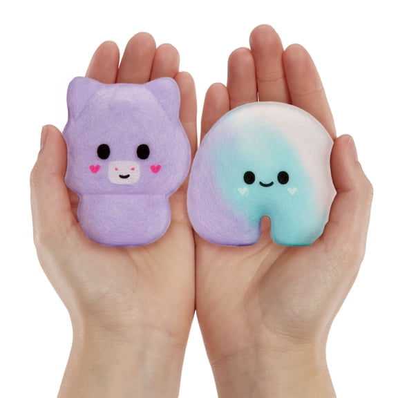 Fluffie Stuffiez Rainbow & Unicorn Minis Collectible Plush, Surprise Reveal Unboxing Soft and Squishy Tactile Play Fidget DIY