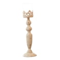 thumbnail image 2 of Candelabro de Metal Macarena candelabro de vacaciones con luz de velas centro de mesa para cena decoración de Hotel de aniversario Blanco Grande Candelero, 2 of 7