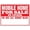 Warning Sign 2, variant on Yard Sign - Mobile Home for Sale Yard Signs Metal Tin Signs 12 X 8 Inches Safety Caution Sign for Indoor or Outdoor