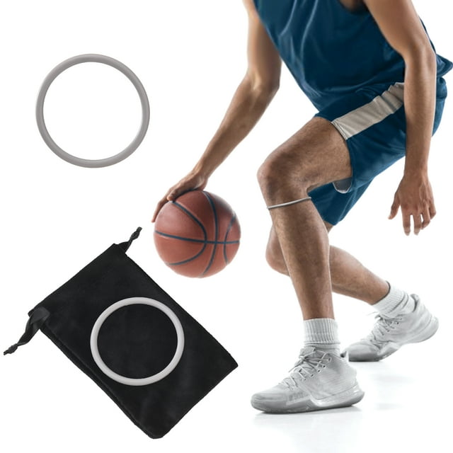 Fine Patella With Basketball Knee Force Band Silicone Running Fitness Pad Elastic Fixation Protection 1pcs