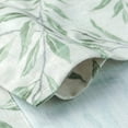 thumbnail image 4 of Curtain Valances Leaves Meticulous Printed Window Curtains for Kitchen, Top Rod Pocket 52x18 Valance for Farmhouse Small Window, Green, One Panel, 4 of 6