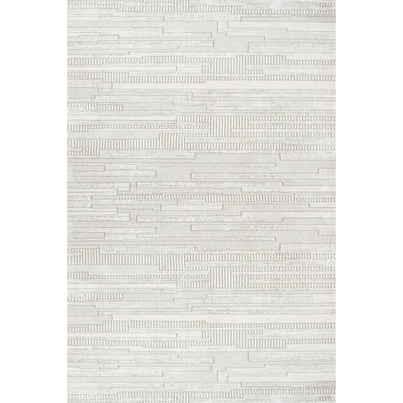 Cream Abstract Area Rugs for Living Room Washable Rugs Boho Moroccan Area Rug Soft Neutral Geometric Bohemian Carpet Distressed Indoor Rug for Bedroom Dining Room Office Foldable Nonslip Rug