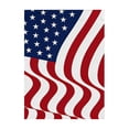thumbnail image 2 of Vintage Garden Yard Flag, Double Sided Retro Patriotic American Flag Printed Craft, for Yard Ornament, Outdoor Lawn Decor, Holiday Courtyard Layout, 2 of 6