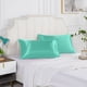 thumbnail image 1 of Funda de almohada de satén para cabello y piel, juego de 2 fundas de almohada de tamaño estándar y paquete de 2 fundas de almohada de satén suave (50,8 x 76,2 cm), 1 of 7