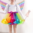 thumbnail image 4 of Girls Fairy Costume Set for Photography Prop Ballet Dance Performance Role Play Colorful, 4 of 9